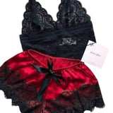 Threads Sexy Floral Lingerie Set